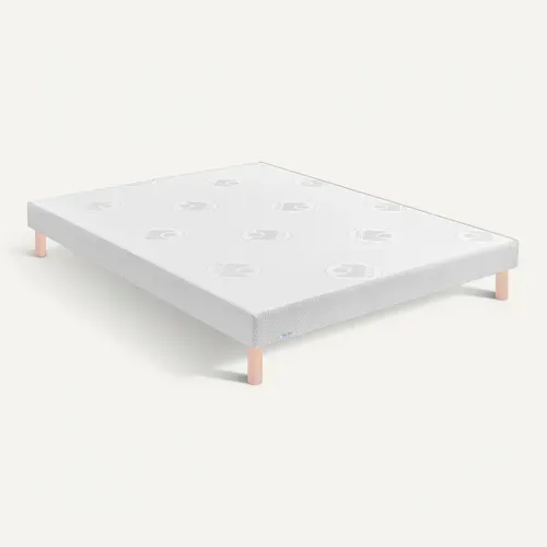 Sommier 140x190 cm BULTEX EXACT FERME vue 3/4