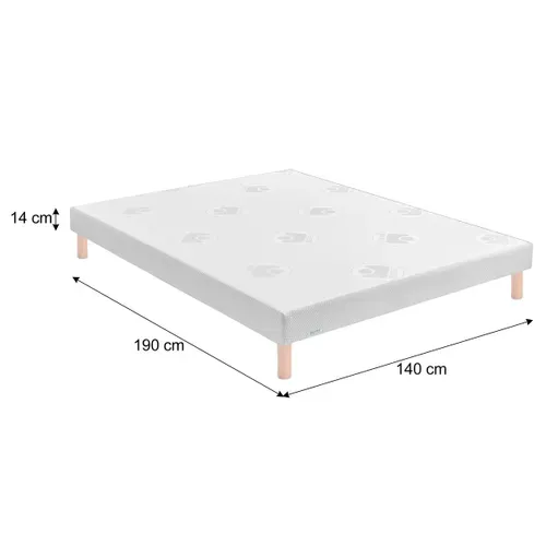 Sommier 140x190 cm BULTEX EXACT FERME