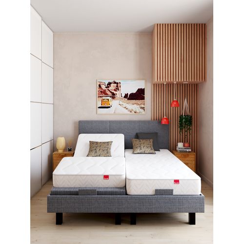 Matelas mousse 90x200 cm EPEDA TANDEM RELAX ép.21 cm vue d'ambiance 1