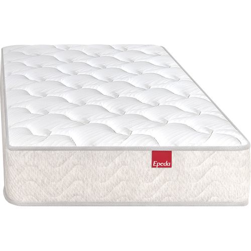Matelas ressorts 80x200 cm avec mémoire de forme ESPRIT RELAX ép.21 cm vue de face