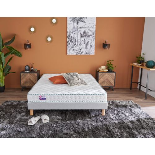 Matelas mousse 140x190 cm MERINOS ADMIRABLE ép.15 cm