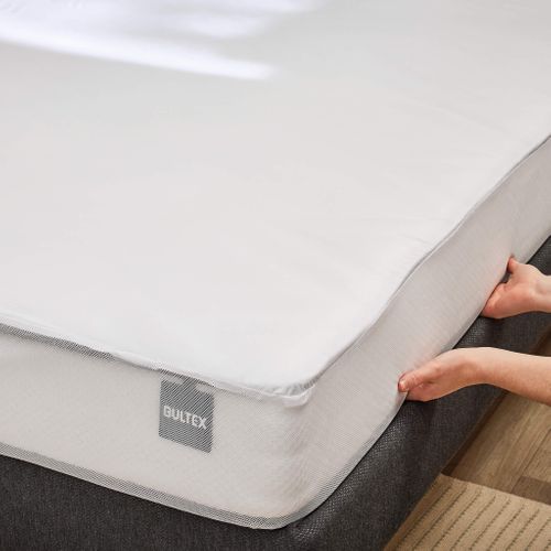 Protège Matelas Imperméable Et Respirant Blanc 140x190