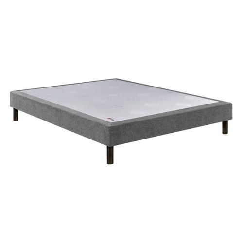 Sommier Confort Médium Nature Jean Gris Foncé 80x200