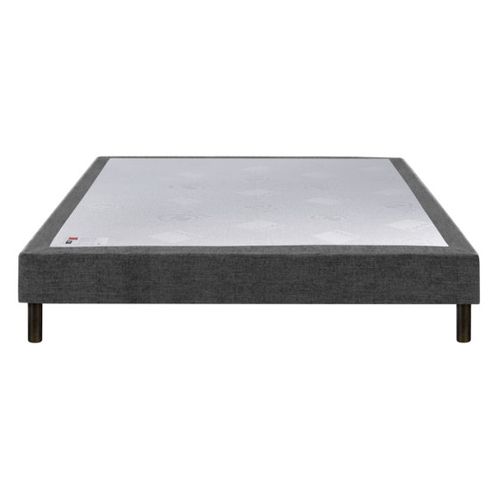 Sommier Confort Médium Nature Jean Gris Foncé 80x200