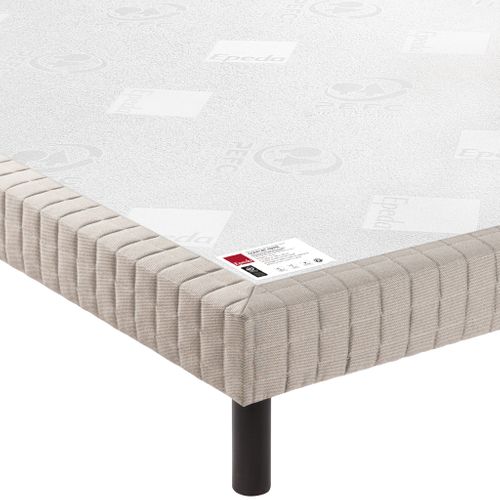Sommier Confort Ferme Nature Jean Gris Foncé 100x200
