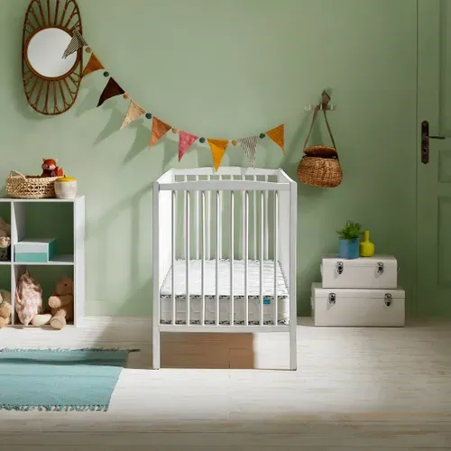 Matelas bébé mousse 60x120 cm MERINOS SUPERMINI ép.11 cm