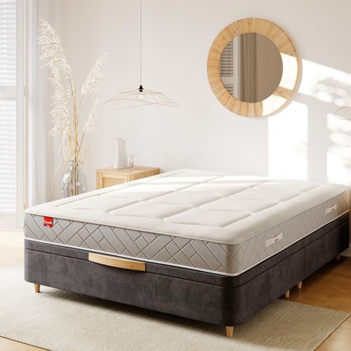 Matelas ressorts 160x200 cm EPEDA CLEMAE ép.25 cm