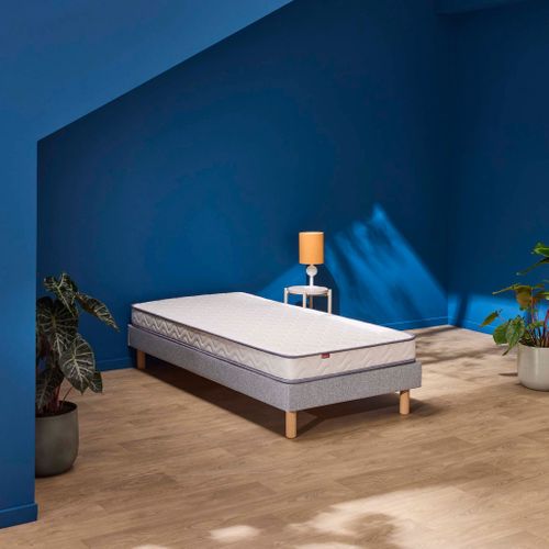 Matelas Mousse Positive Lit Soutien Ferme 90x190 - 1 Personne - Accueil Moelleux