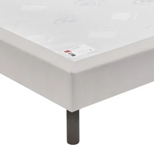 Sommier Confort Médium Nature Gris Souris 100x200