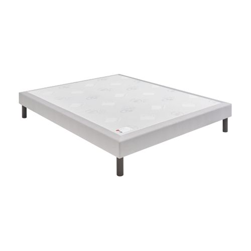 Sommier Confort Ferme Nature Gris Souris 140x200