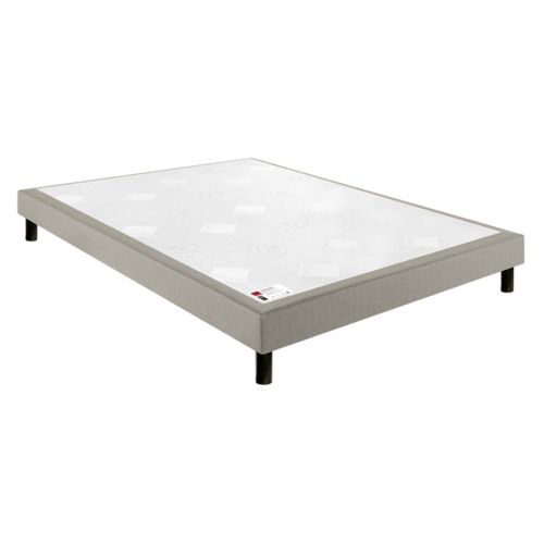 Sommier Confort Ferme Nature Gris Souris 140x200