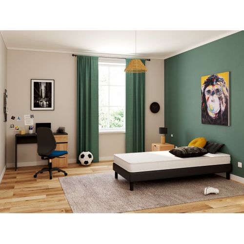 Matelas mousse 90x200 cm BULTEX COSBY 3 ép.15 cm