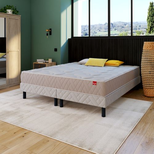 Sommier 2x90x200 cm EPEDA BOMBA FERME 3