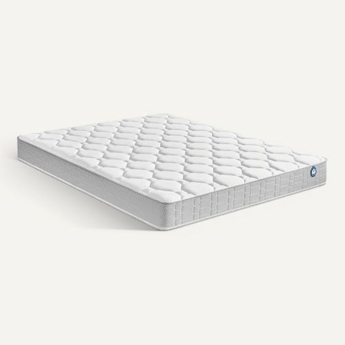Matelas mousse 160x200 cm BULTEX EXACT 3 ép.19 cm vue 3/4