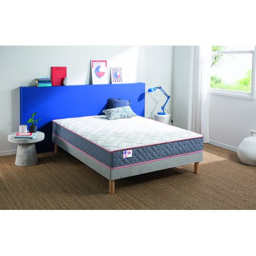 Matelas ressorts 140x200 cm MERINOS LEVE TARD ép.22 cm