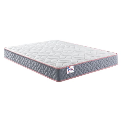 Matelas ressorts 140x200 cm MERINOS LEVE TARD ép.22 cm