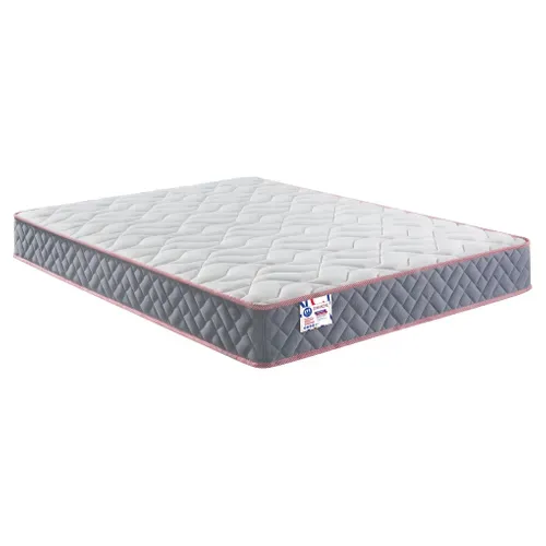 Matelas ressorts 160x200 cm MERINOS LEVE TARD ép.22 cm