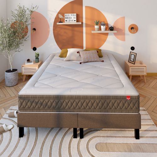 Matelas ressorts 180x200 cm avec mémoire de forme NEREIDE ép.28 cm