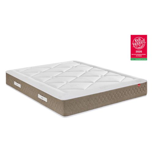 Matelas ressorts 180x200 cm avec mémoire de forme NEREIDE ép.28 cm