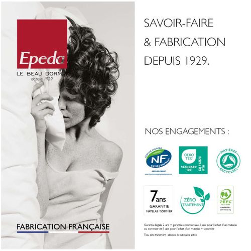 Matelas Epeda L'échappée - Ressorts Multi-actif 160x200