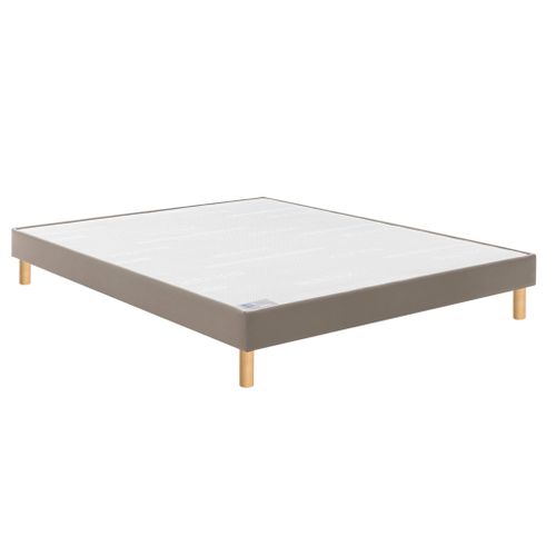 Sommier Déco Tapissier Vigoroso Moka 2x100x200