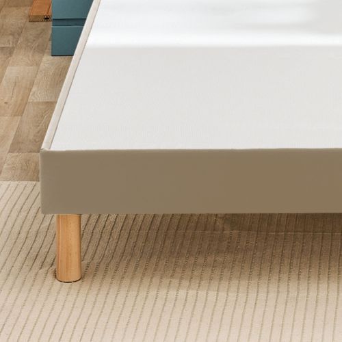 Sommier Déco Tapissier Vigoroso Moka 2x100x200
