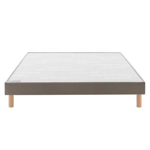 Sommier Déco Tapissier Vigoroso Moka 2x100x200