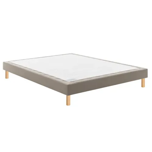 Sommier Déco Tapissier Mediano Moka 120x190