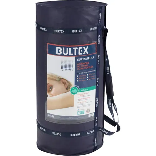 Surlmatelas 140x190 cm ép.7 cm BULTEX NEW MEMO 7