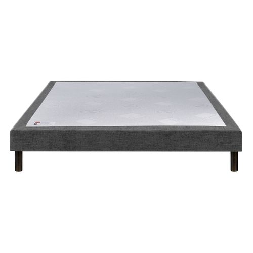 Sommier Confort Ferme Nature Chenillé Gris 140x200