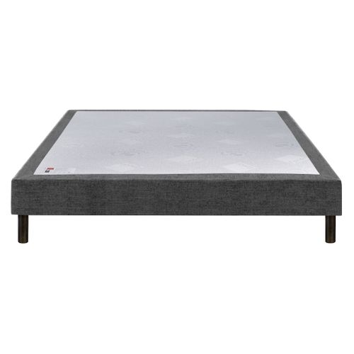 Sommier Confort Médium Nature Chenillé Gris 150x190