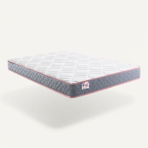 Matelas ressorts 160x200 cm avec mémoire de forme GRASS MAT ép.24 cm vue 3/4