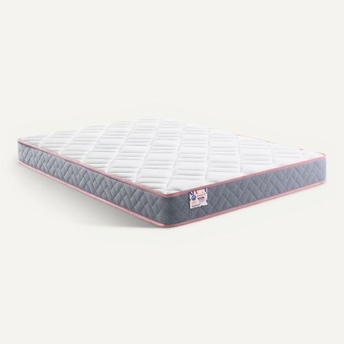 Matelas ressorts 140x200 cm avec mémoire de forme GRASS MAT ép.24 cm vue 3/4