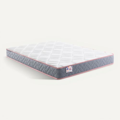 Matelas ressorts 180x200 cm avec mémoire de forme GRASS MAT ép.24 cm vue 3/4
