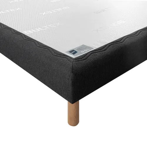 Sommier gris 140x200 cm BULTEX MOELLEUX vue accessoires