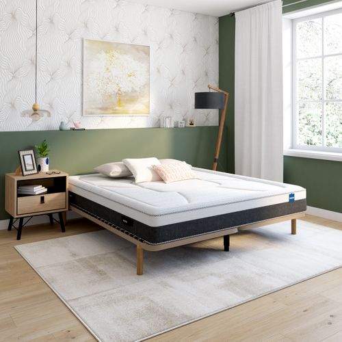 Matelas hybride 180x200 cm BULTEX LUNAR ép.25 cm vue d'ambiance 1
