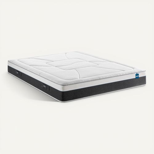 Matelas hybride 180x200 cm BULTEX LUNAR ép.25 cm vue 3/4