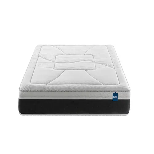Matelas hybride 80x200 cm BULTEX LUNAR ép.25 cm vue de face