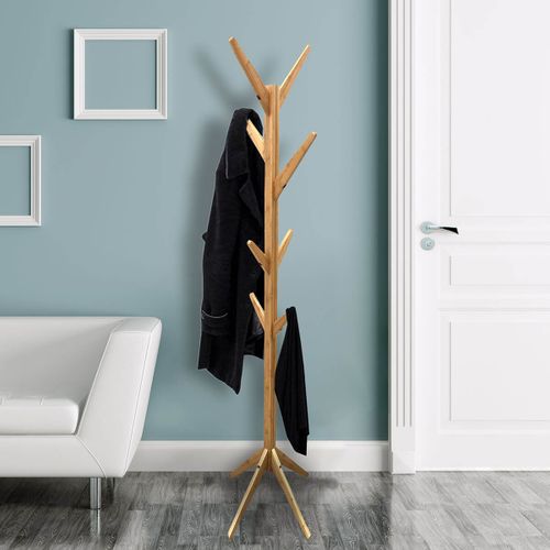 Portemanteau "arbre" Sur Pieds Naturel - Pakita