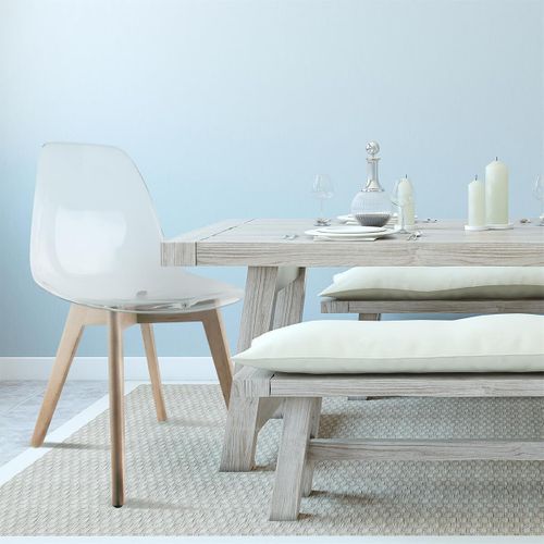 Lot De 6 Chaises Transparentes - Okoa
