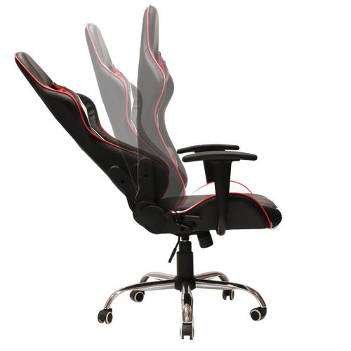 Fauteuil De Bureau Avec Piétement Chromé - Gaming