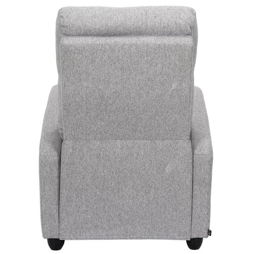 Fauteuil De Relaxation Matelassé Gris Clair - Sofen