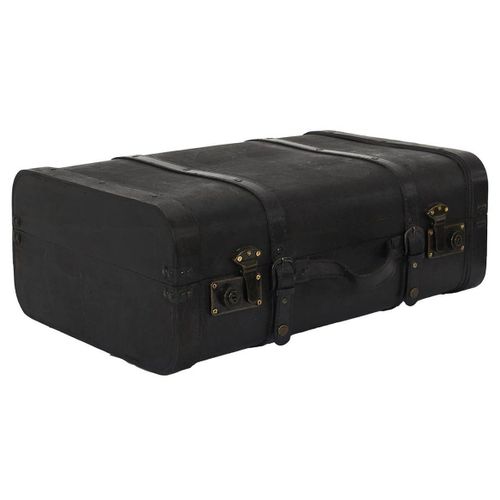 Lot De 2 Malles De Rangement Vintage Simili - Curtis
