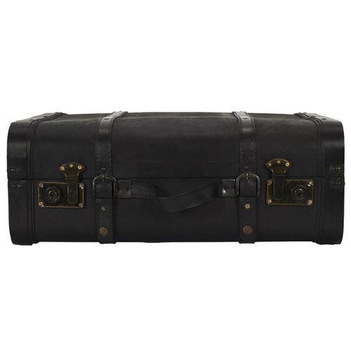 Lot De 2 Malles De Rangement Vintage Simili - Curtis