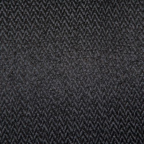 Fauteuil Noyer Massif Naturel Et Tissu Gris Foncé - Harrow