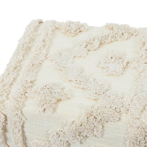 Banc Scandinave Beige Motifs Imitation Fourrure - Skully