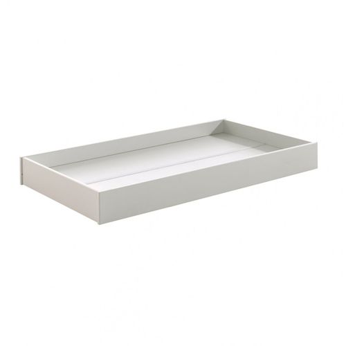 Scope - Lit Junior 70x140cm Blanc Barrières Verticales + Tiroir