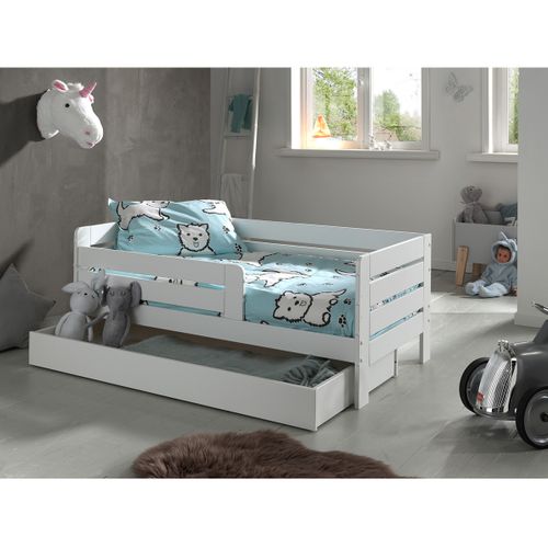 Scope - Tiroir De Rangement Pour Lit Junior 70x140cm Blanc