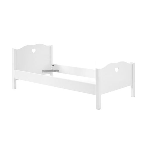 Chambre 90x200cm + Chevet + Armoire 3p + Pack Bureau - Milady