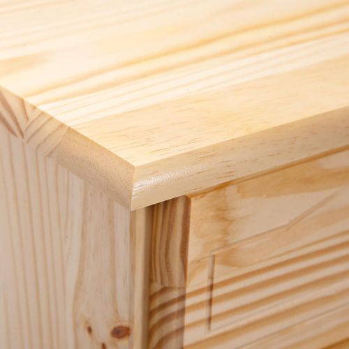 Buffet 3 Portes 3 Tiroirs Bois Massif - Stan